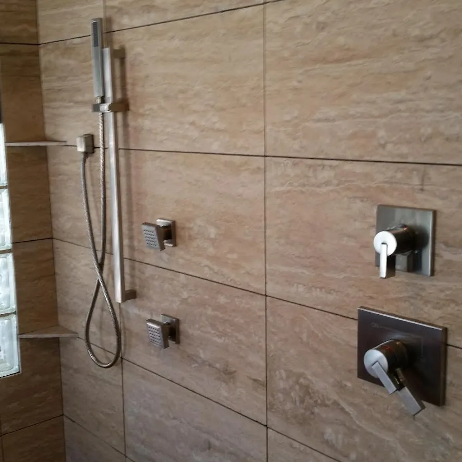 Shower fixture installation for Water Heater Replacement in Pahrump